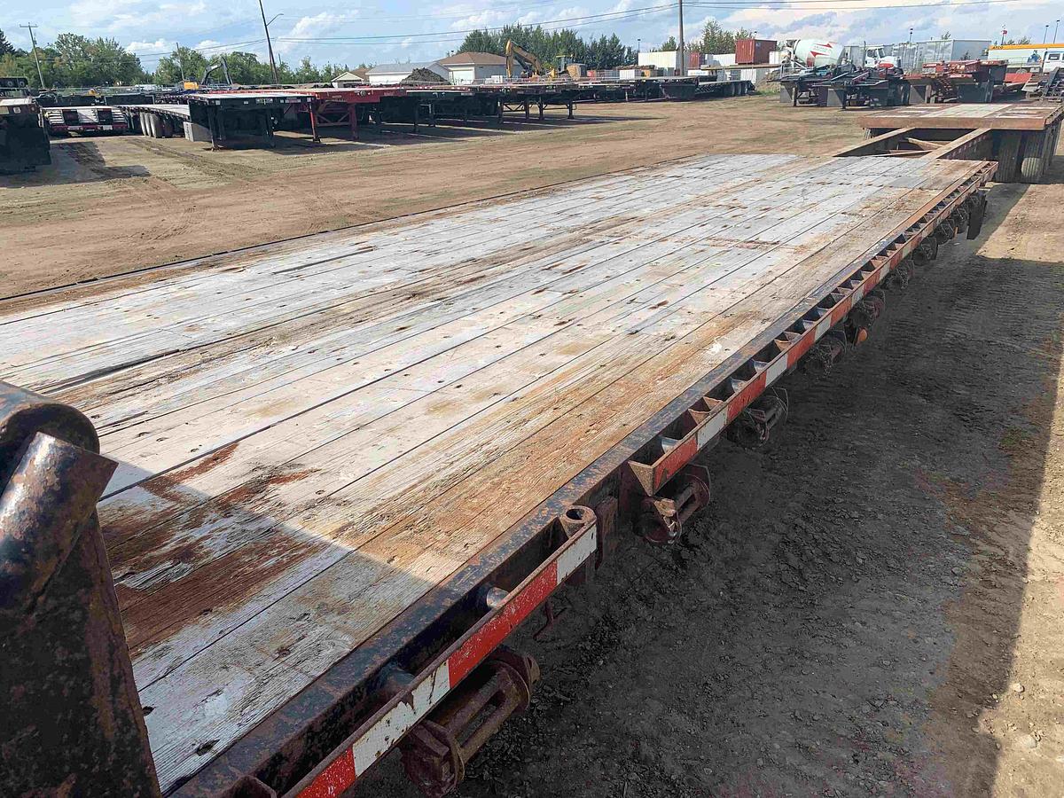 Used 2009 Thru-Way 53' Step Deck Extendable/Trombone