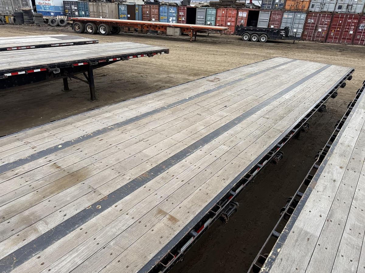 Used 2012 Great Dane 53' Tandem Flat Deck/Highboy Flatbed