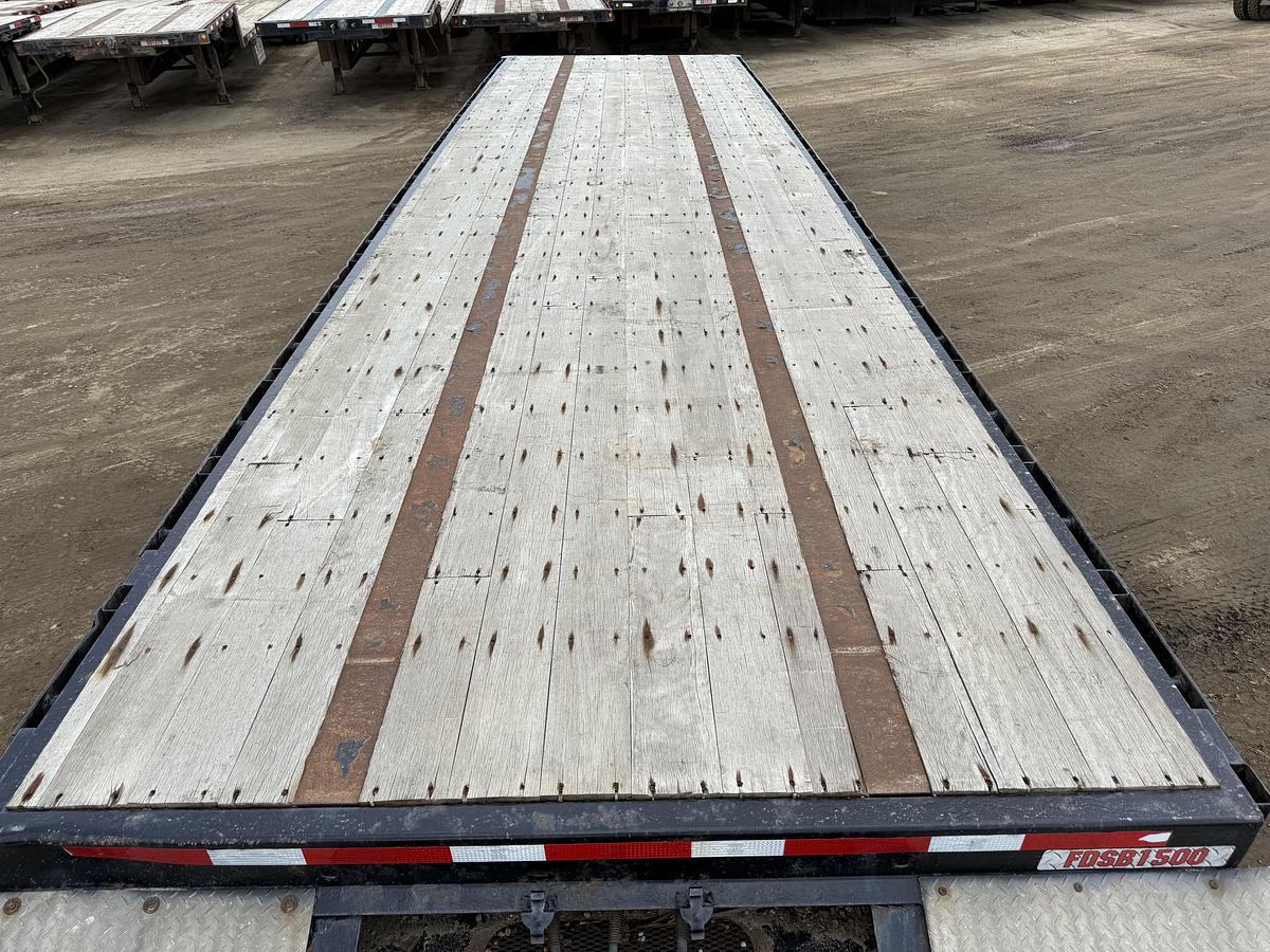 Used 2014 Manac Flat Deck Super B Lead/Pup