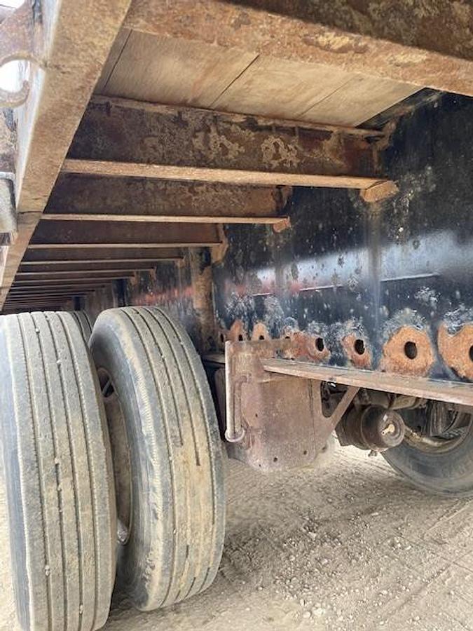 Used 2015 Manac 53' Tridem Flat Deck/Highboy - #FD1014
