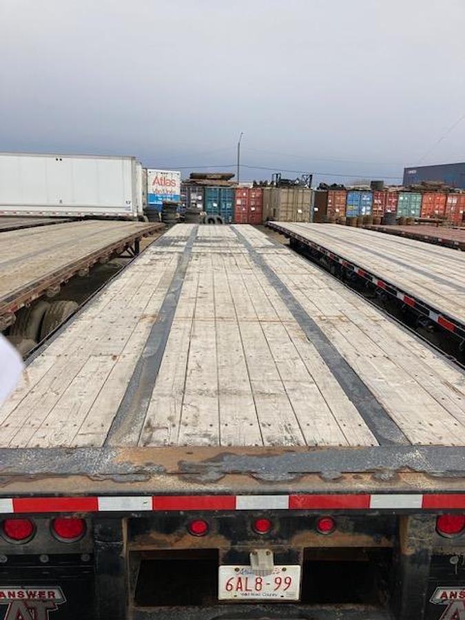 Used 2009 BWS 53' Tridem Flat Deck/Highboy - #FD1055