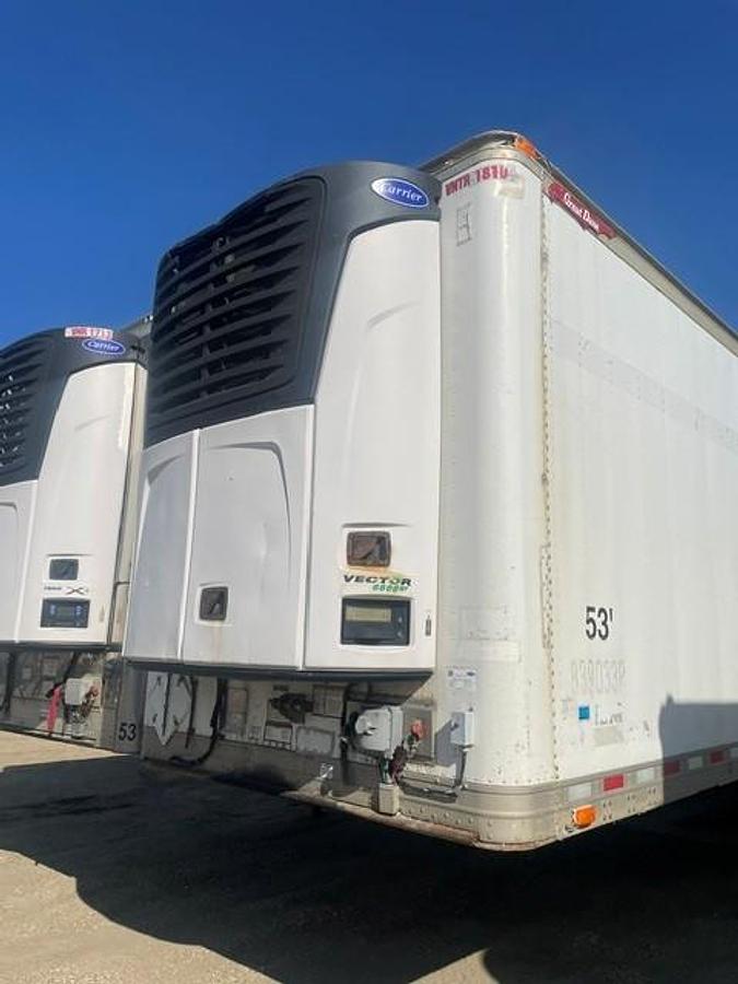 Used 2012 Great Dane 53' Tridem Reefer/Refrigerated Van - #VNTR1810