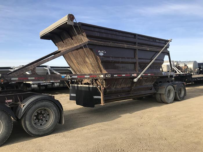 Used 2012 Arne's Super B Clam Dump Gravel Trailer
