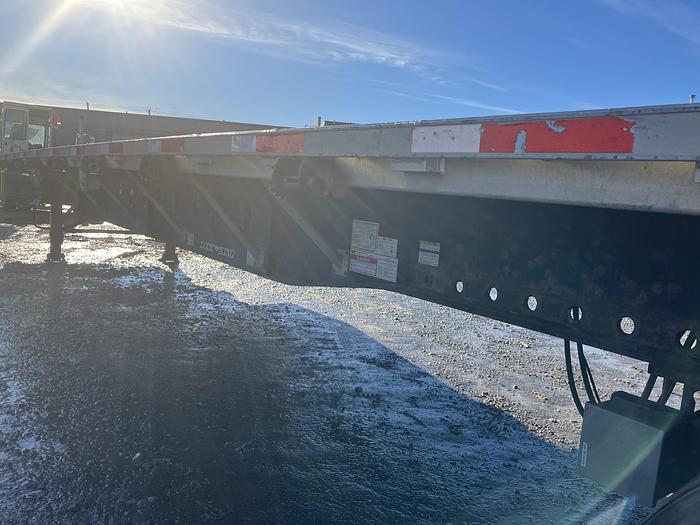 Used 2006 Lode King 48' Tandem Flat Deck/Highboy Stell/Aluminum Combo