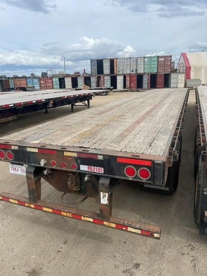 Used 2009 Great Dane 53' Tandem Flat Deck/Highboy Flatbed