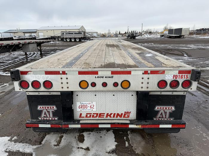 Used 2018 Lode King 48' Tandem Flat Deck/Highboy Steel/Aluminum Combo