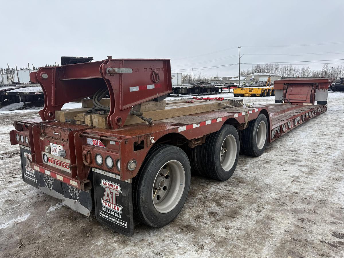 Used 2012 Manac 12 Wheel Double Drop Low Bed
