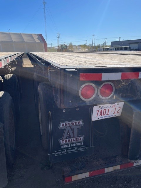 Used 2014 Great Dane 53' Tandem Flat Deck/Highboy Flatbed