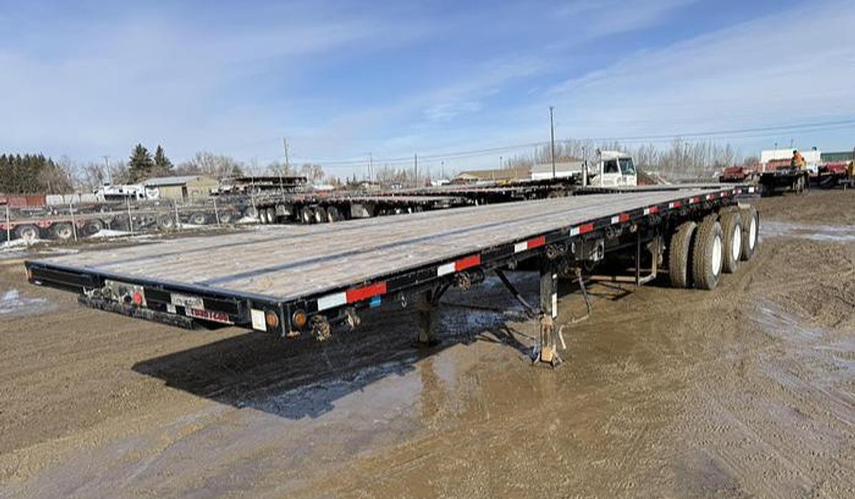 Used 2023 Lode King Super B Flat Deck Trailer