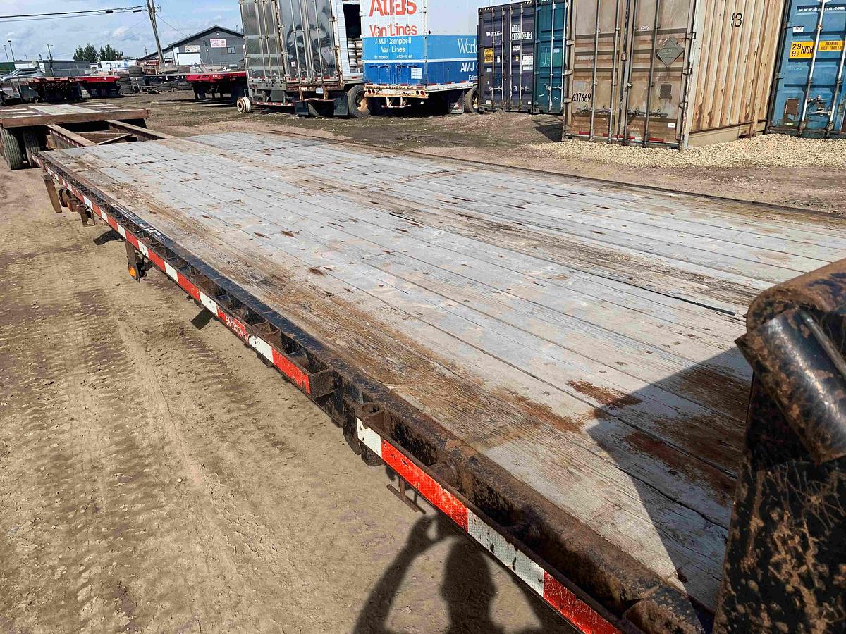 Used 2009 Thru-Way 53' Step Deck Extendable/Trombone