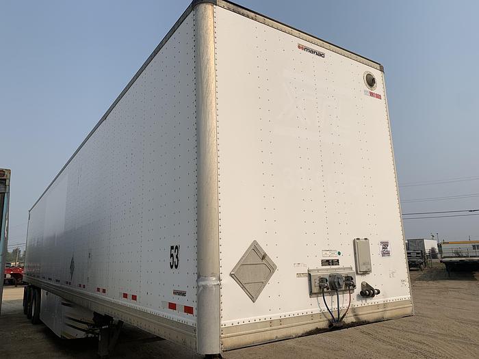 Used 2011 Manac 53' Tridem Dry Van