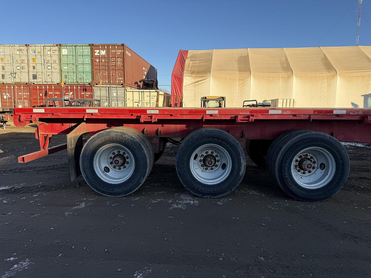 Used 2015 Manac 53' Tridem Flat Deck/Highboy