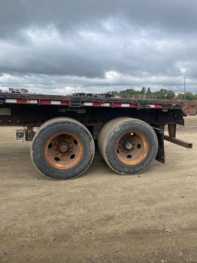 Used 2009 Great Dane 53' Tandem Flat Deck/Highboy Flatbed