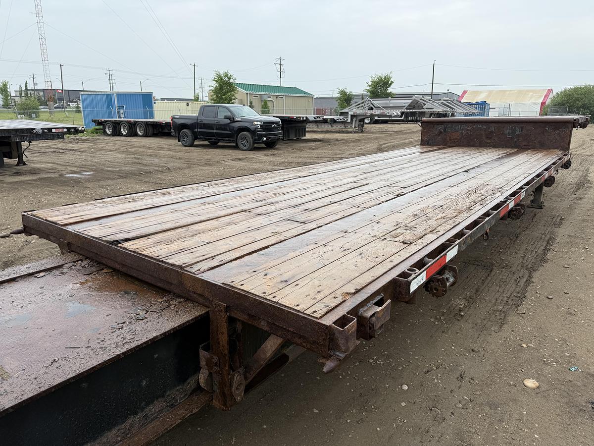 Used 2012 Manac 53' Step Deck Extendable/Trombone