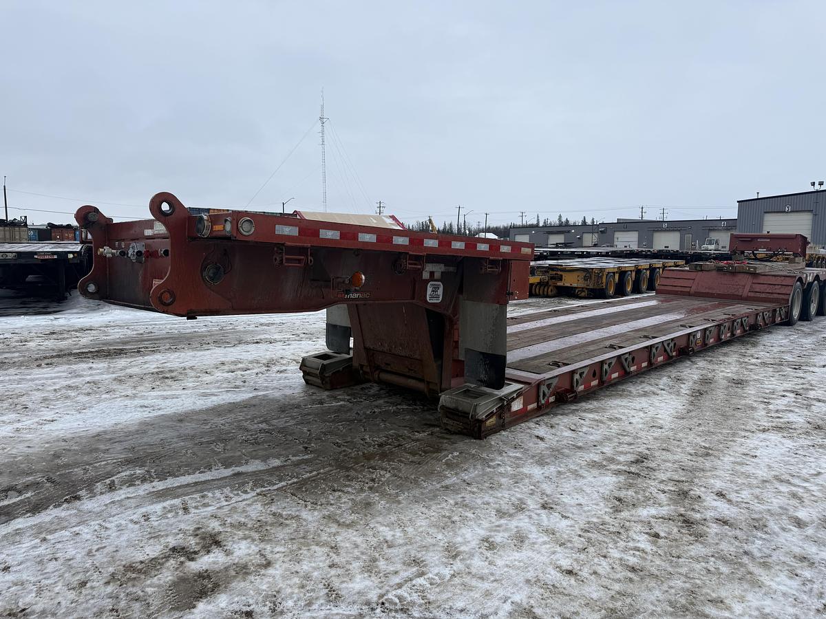 Used 2012 Manac 12 Wheel Double Drop Low Bed