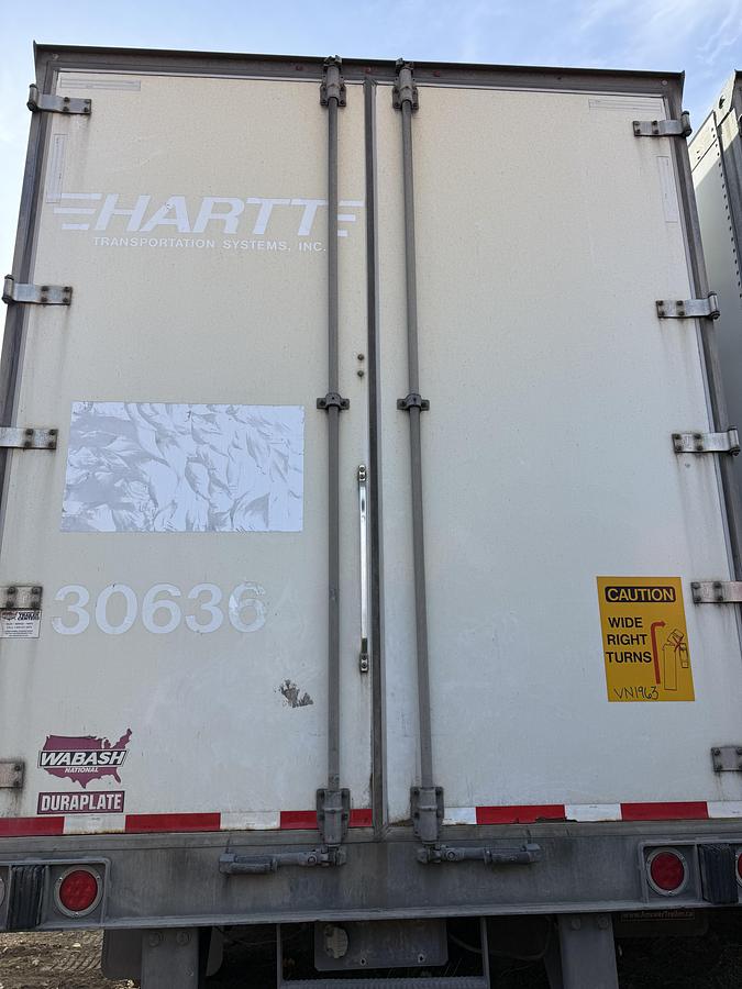 Used 2012 WABASH 53' Tandem Insulated Heater Van