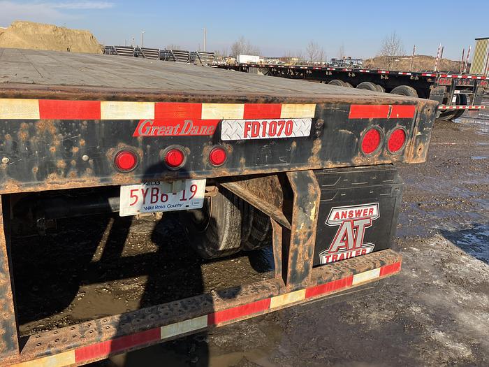 Used 2011 Great Dane 53' Tridem Flat Deck/Highboy