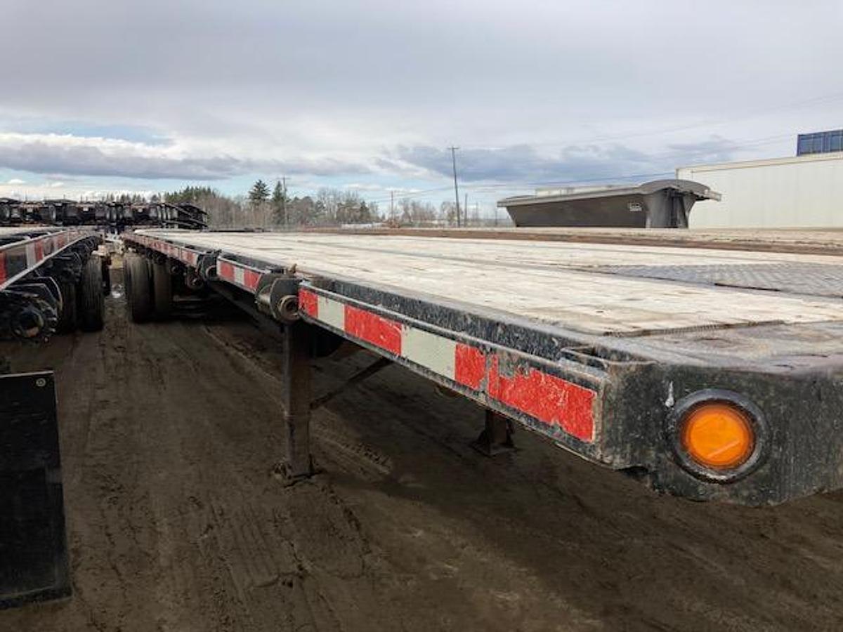 Used 2009 BWS 53' Tridem Flat Deck/Highboy - #FD1055