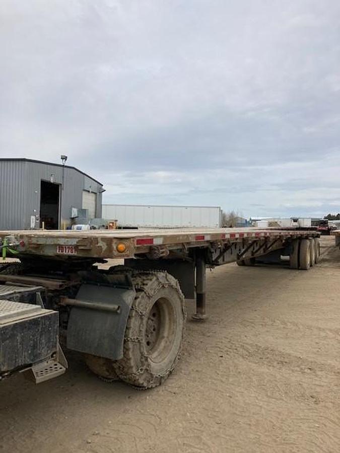 Used 2016 Manac 53' Tridem Flat Deck/Highboy - #FD1781