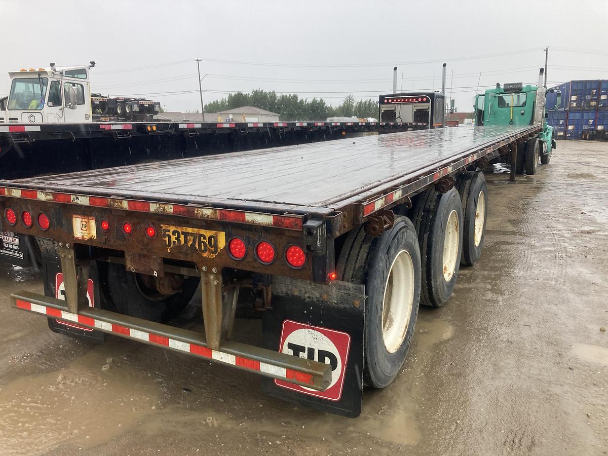 Used 2014 Manac 53' Tridem Flat Deck/Highboy