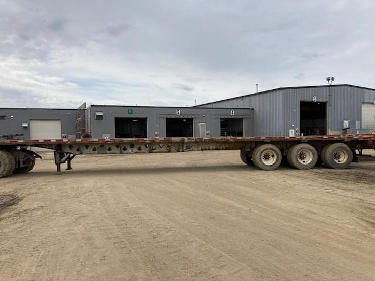 Used 2016 Manac 53' Tridem Flat Deck/Highboy - #FD1781