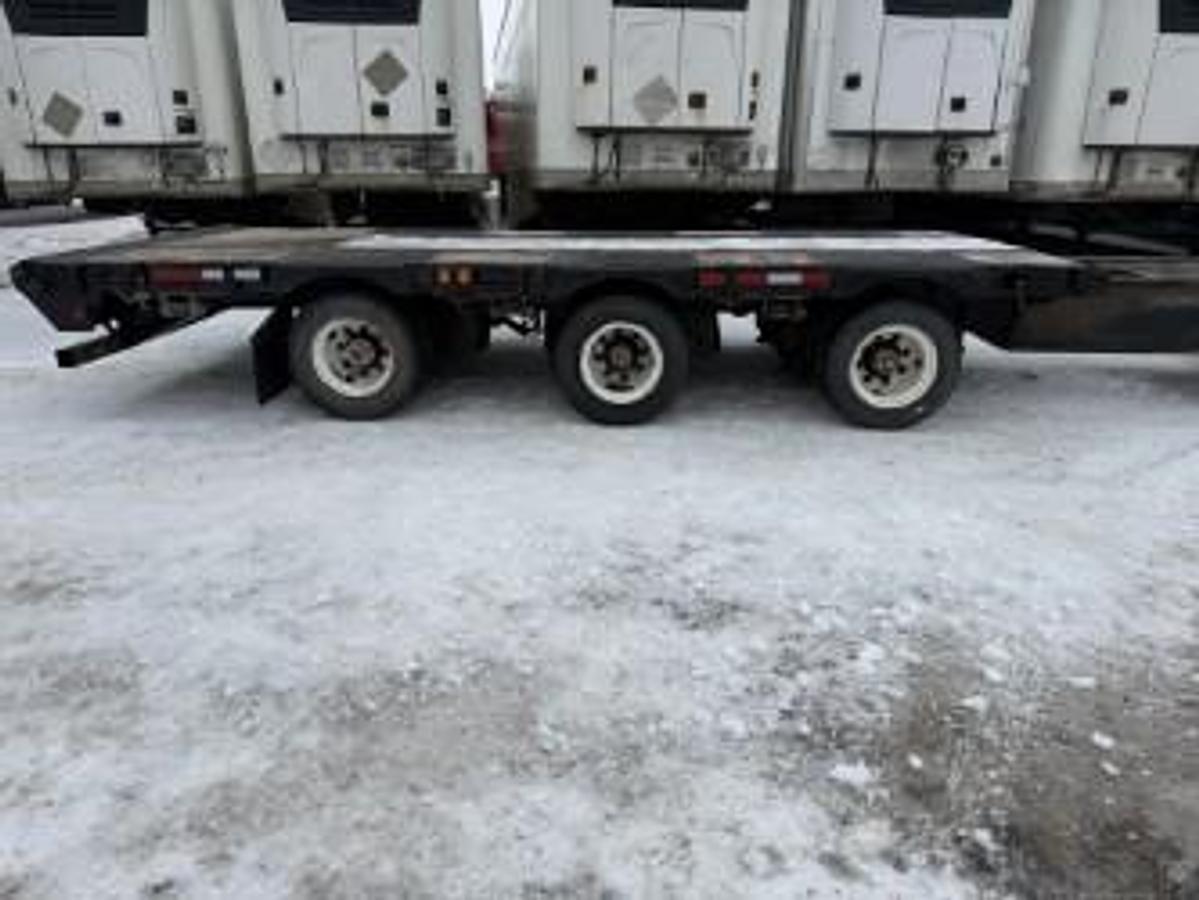 Used 2015 Manac 53' Tridem Extendable/Trombone Step Deck Low Pro