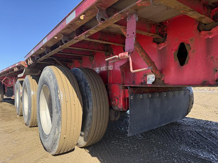 Used 2016 Lode King Flat Deck Super B Lead/Pup