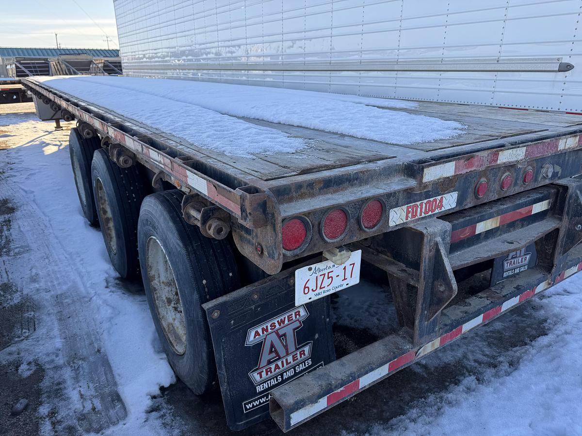Used 2013 Cancade 53' Tridem Flat Deck/Highboy - #FD1004