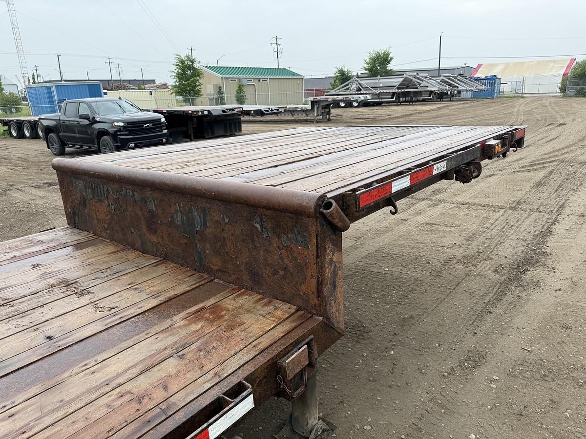 Used 2012 Manac 53' Step Deck Extendable/Trombone