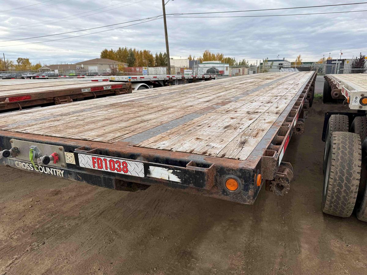 Used 2016 Cross Country 53' Tridem Flat Deck/Highboy