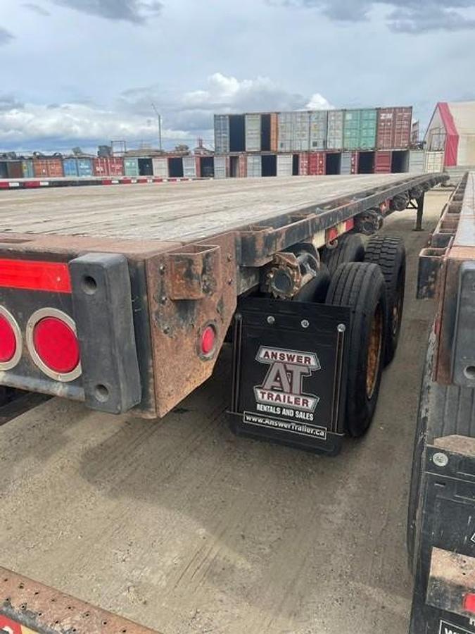 Used 2009 Great Dane 53' Tandem Flat Deck/Highboy Flatbed