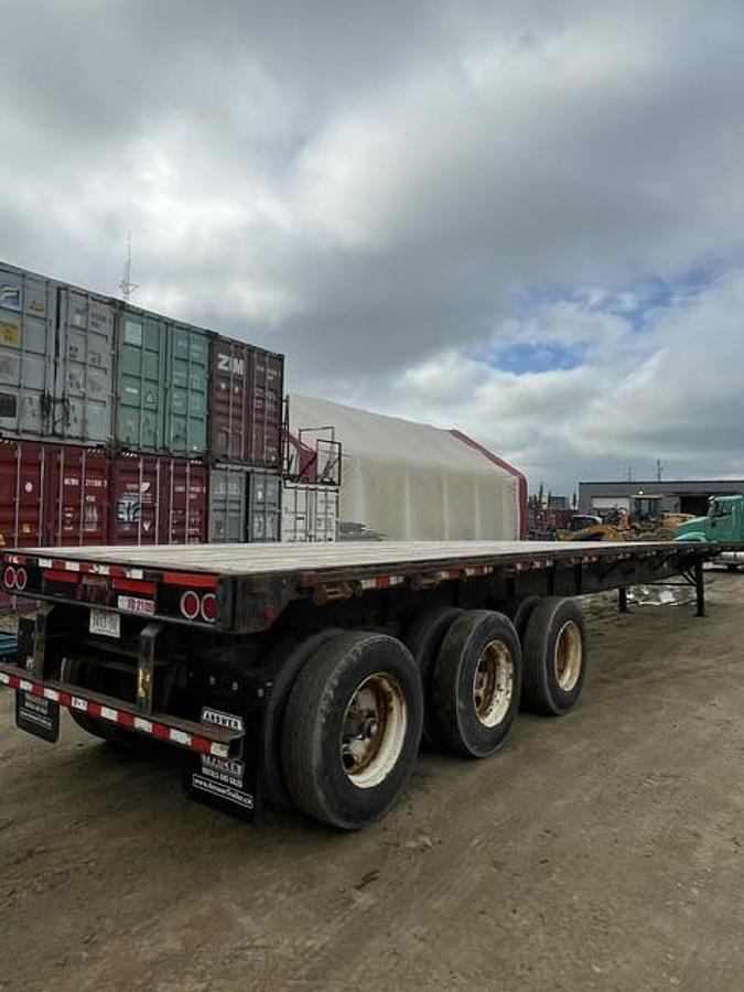 Used 2012 Great Dane 53' Tridem Flat Deck/Highboy