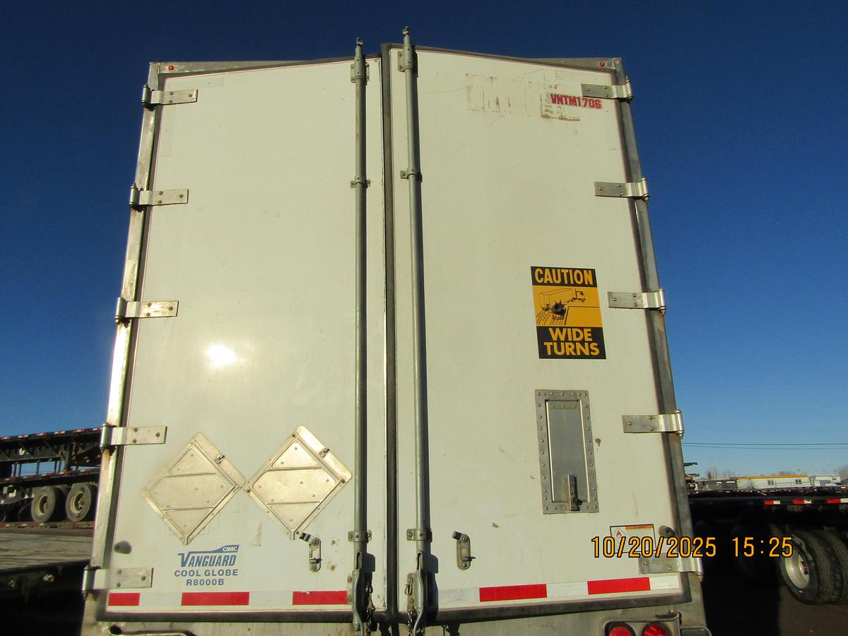 Used 2017 Utility 53' Multi-Temp Tridem Reefer/Refrigerated Van