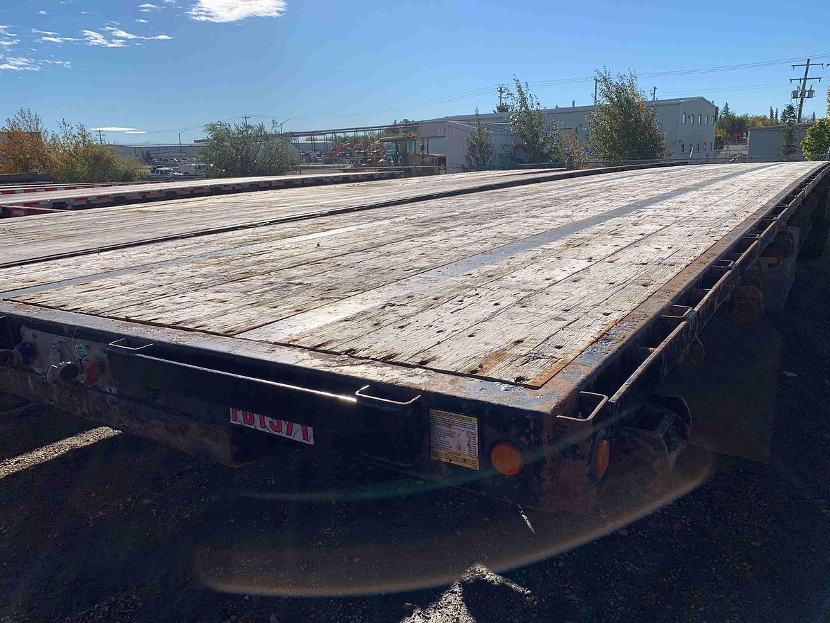 Used 2012 Lode King 53' Tridem Flat Deck/Highboy