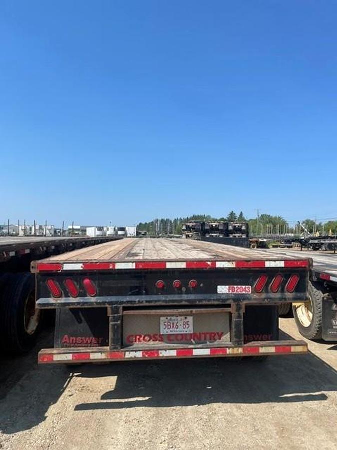 Used 2016 Cross Country 53' Tridem Flat Deck/Highboy