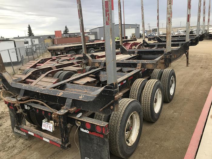 Used 2019 BWS Tridem Hayrack Logging Trailer