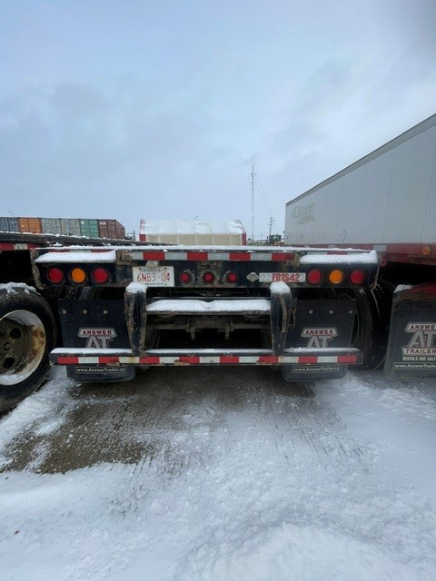 Used 2020 Manac 53' Tridem Flat Deck/Highboy - #FD1542