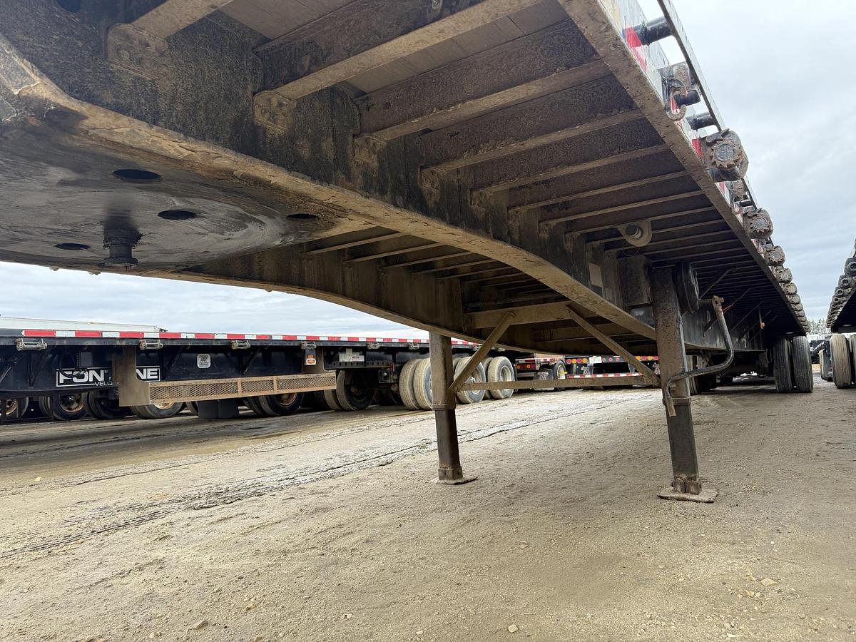 Used 2012 Great Dane 53' Tandem Flat Deck/Highboy Flatbed