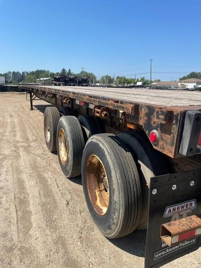 Used 2012 Great Dane 53' Tridem Flat Deck/Highboy