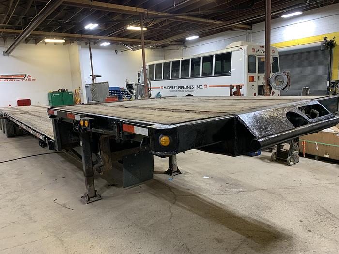 Used 2012 Manac 53' Tridem Extendable/Trombone Step Deck