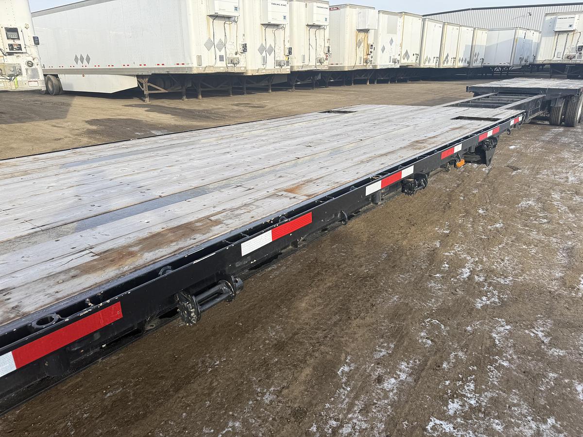 Used 2011 Manac 53' Tridem Extendable/Trombone Step Deck