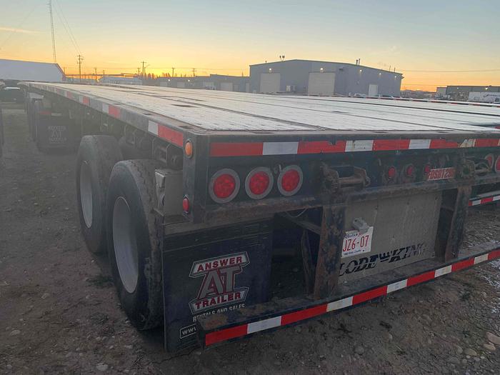 Used 2013 Lode King Flat Deck Super B Lead/Pup