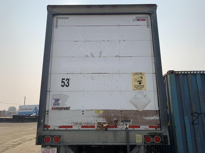 Used 2011 Manac 53' Tridem Dry Van