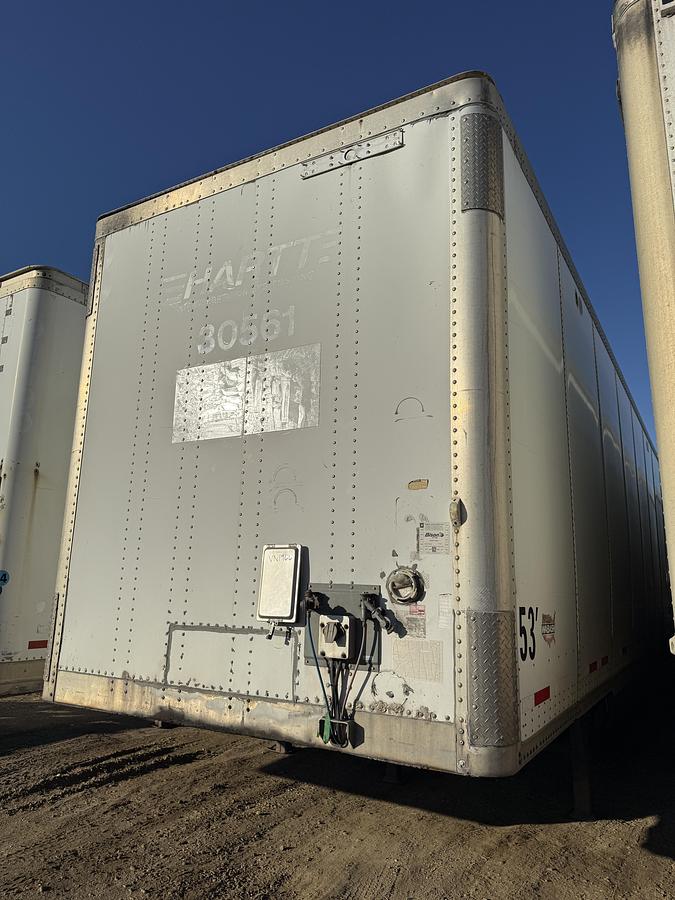 Used 2011 WABASH 53' Tandem Insulated Heater Van