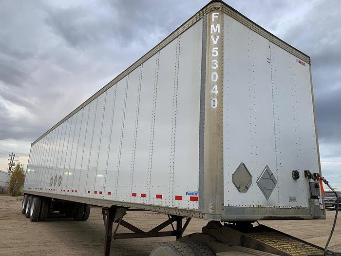Used 2015 Vanguard 53' Tridem Dry Van Trailer