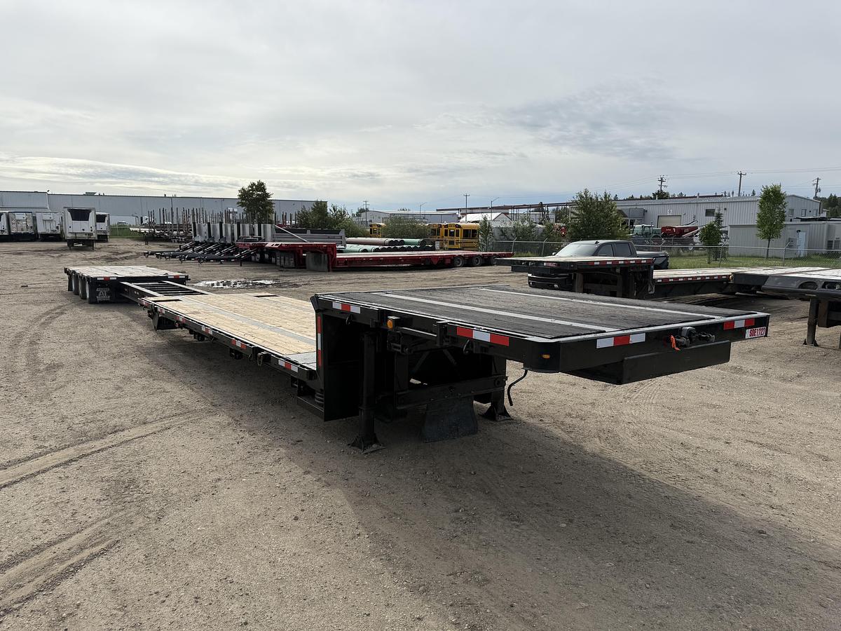 Used 2013 Manac 53' Tridem Extendable/Trombone Step Deck