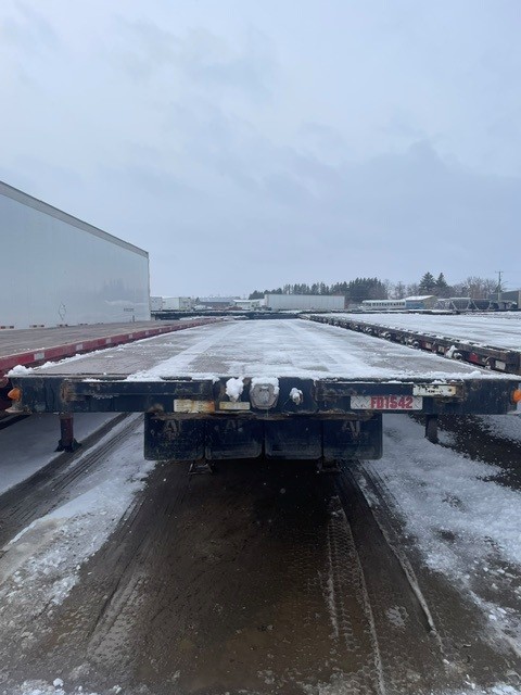 Used 2020 Manac 53' Tridem Flat Deck/Highboy - #FD1542