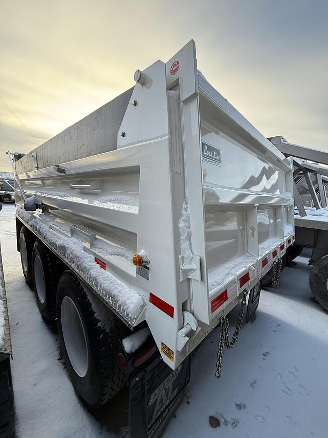 Used 2023 Load Line 17' Triaxle Pony Pup Gravel Trailer