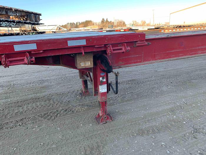 Used 2013 Manac Tridem Hi Boy Trailer - Trombone/Extendable