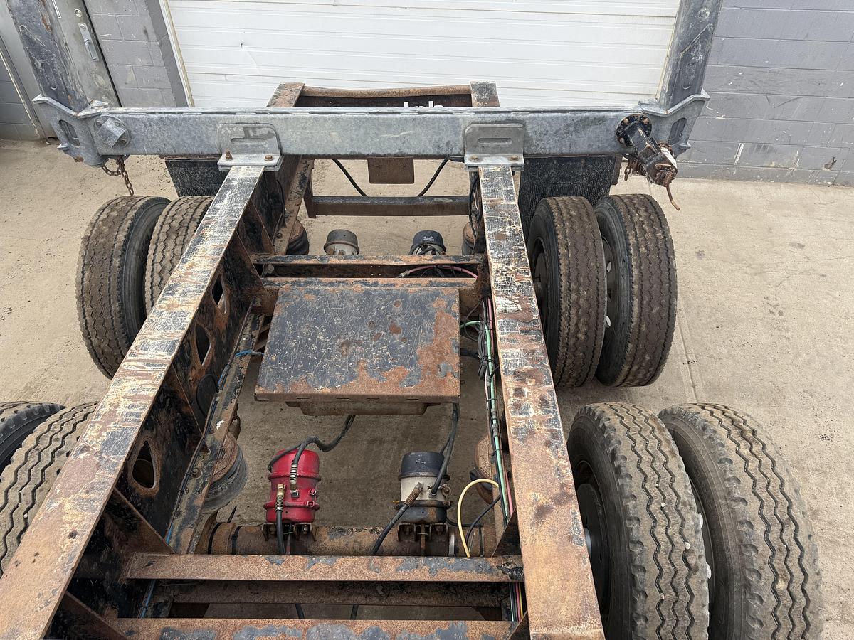 Used 2016 Deloupe Tridem Hay Rack Logging Trailer